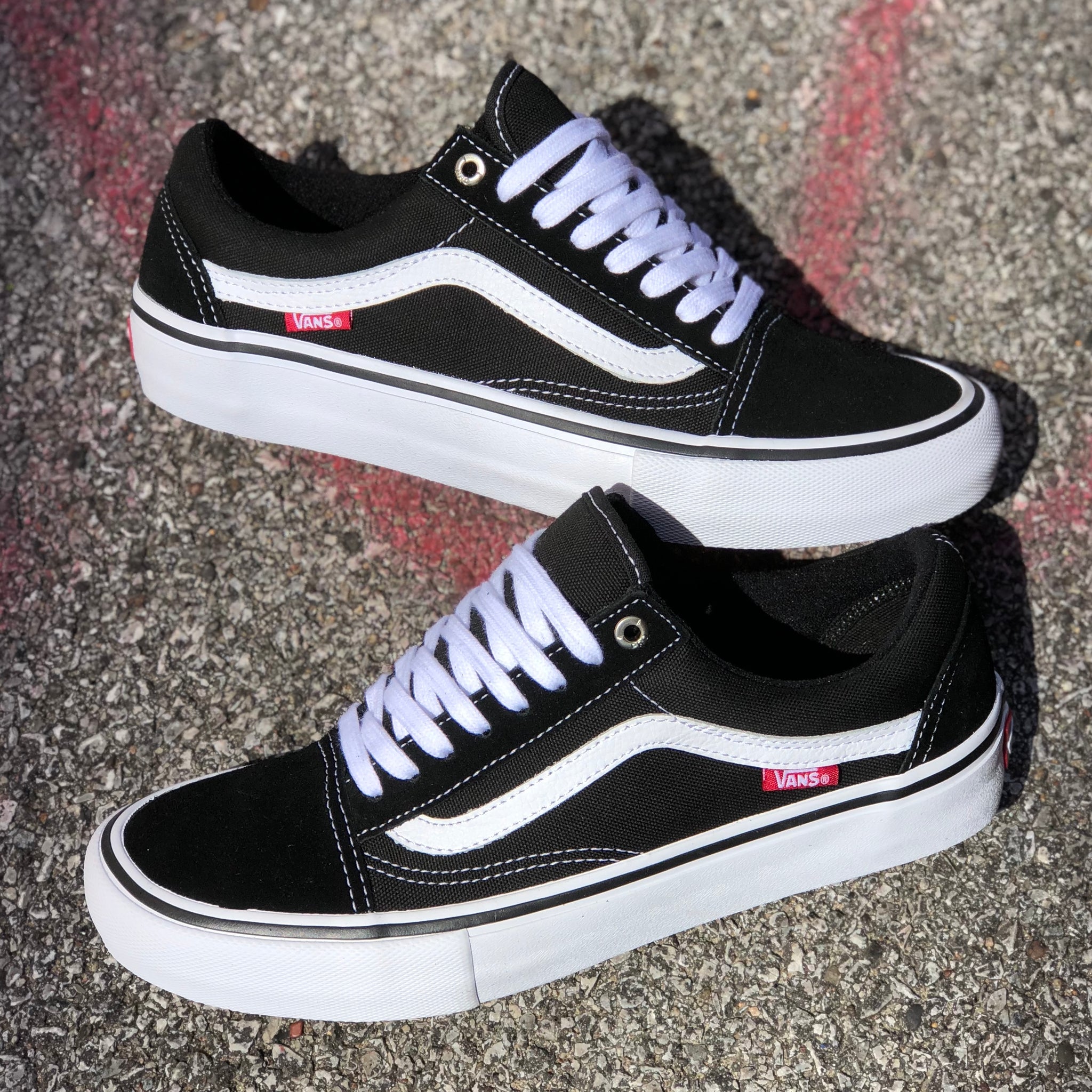 Old skool pro shoes vans best sale