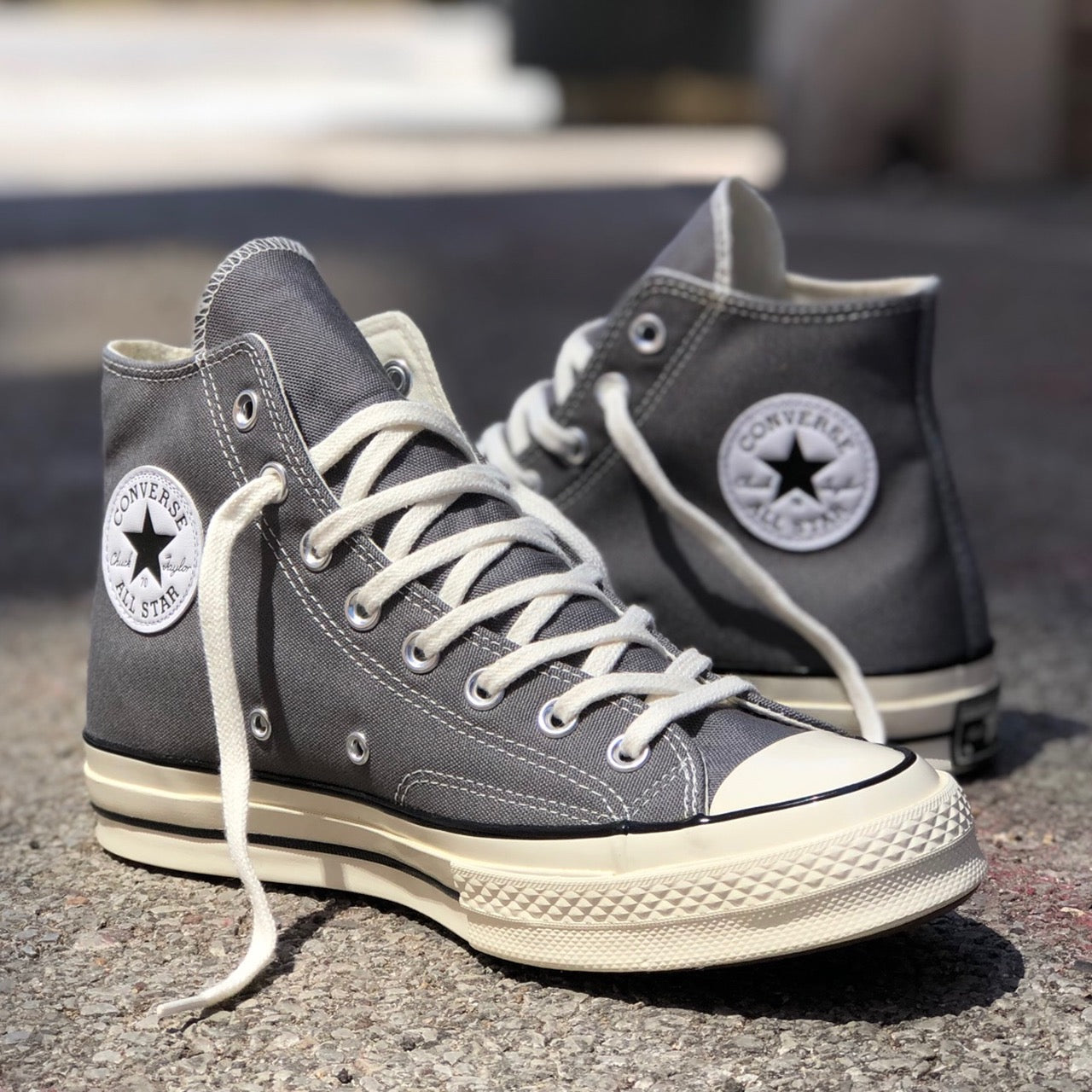 個人装備 Converse (Chuck 70 Hi) Size:27cm Converse Chuck 70 Hi Vintage Canvas Utility Green Egret